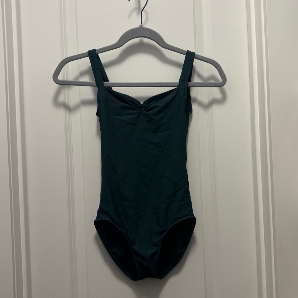 Dark Green Wear Moi Leotard Ballet